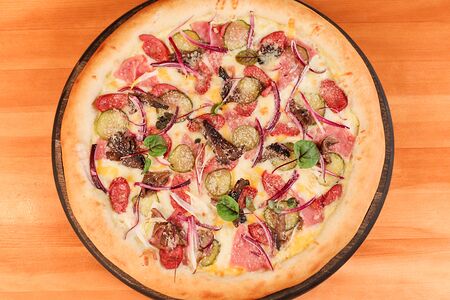 Колбаски с пюрешкой