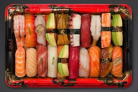 Большое ассорти суши от шефа