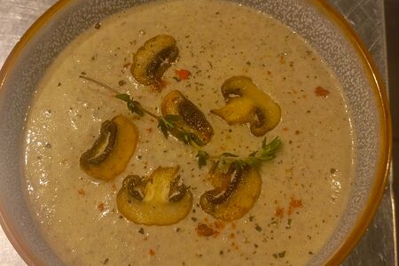 Грибной крем-суп 