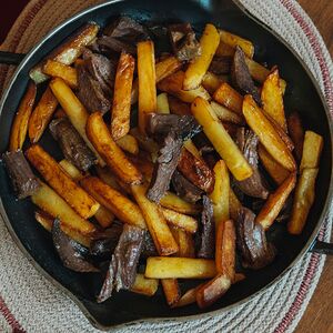 Տապակած կարտոֆիլ ղավուրմայով