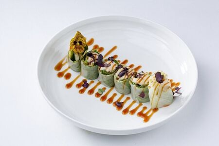 Лосось спринг ролл