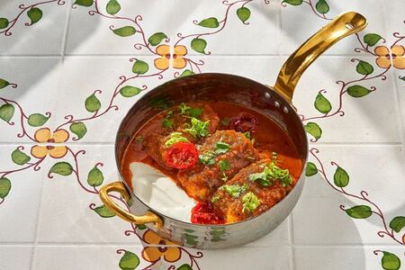 Голубцы с цыпленком 