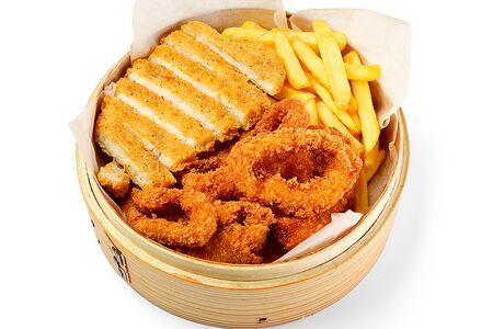 Тьян Пхад с кальмаром