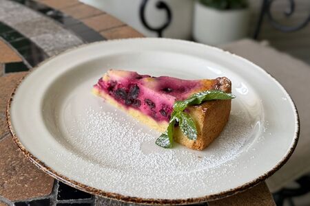 Пирог с ягодами 