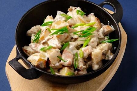 Жареха мясная с картофелем