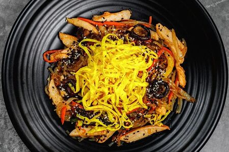 Чапче с курицей