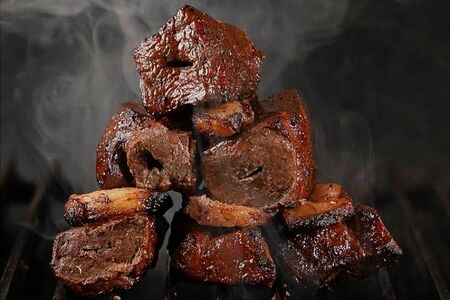 Говяжья печень с салом