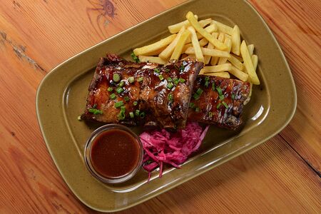 Ребра свиные барбекю