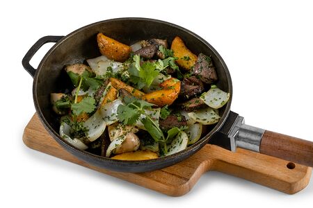 Жаркое со свининой 