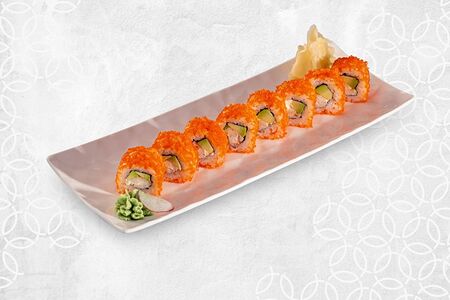 Ролл Калифорния с креветкой