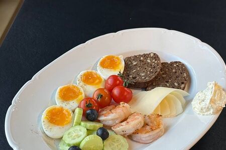 Идеальная утренняя тарелка