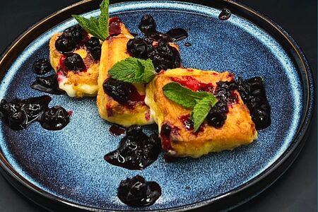 Жареный сыр Сулугуни