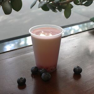 Чернично-малиновый Баблл Ти