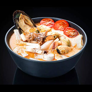 Суп Том ям с морепродуктами