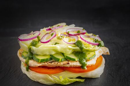 Фитнес бургер