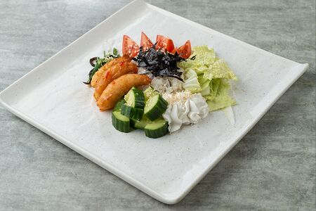 Поке с креветками