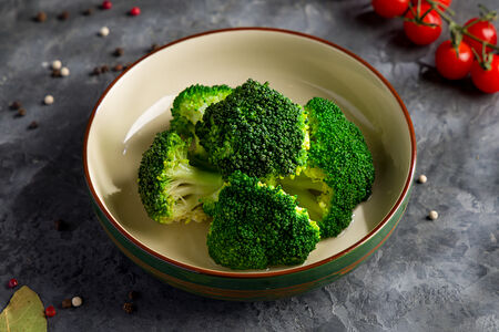 Брокколи на пару