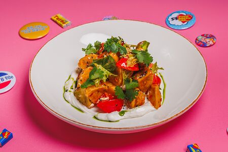 Салат с баклажаном 