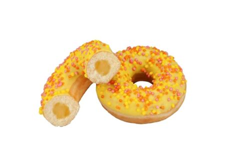 Донат с начинкой Манго