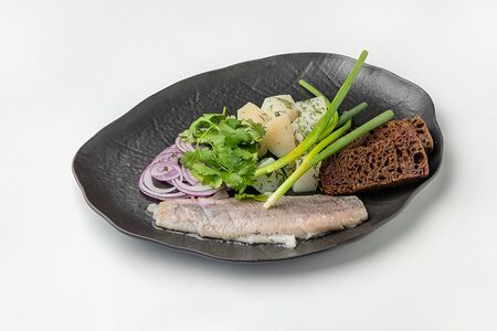 Сельдь с картофелем
