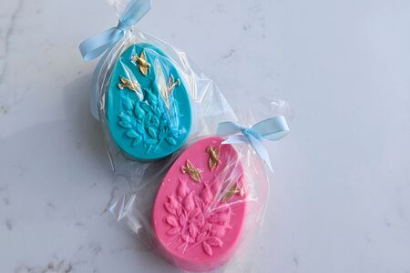 Шоколадная конфета Яйцо с начинкой Сливочный миндаль