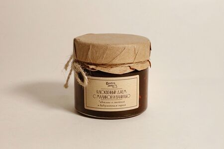 Клюквенный джем с малиной и ванилью