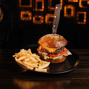 Бургер с говядиной