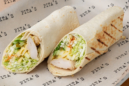 Шаверма карри с курицей и яблоками Big