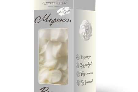 Меренги без сахара Ваниль