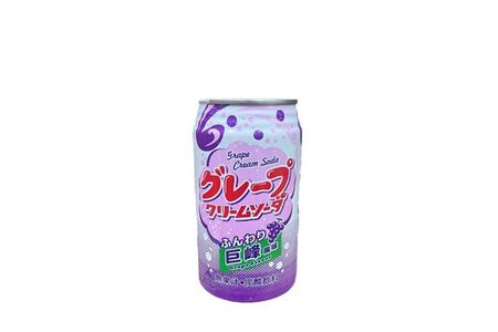 Напиток Tominaga Grape Cream Soda виноградная