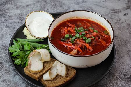 Борщ на говядине