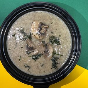Суп-пюре грибной