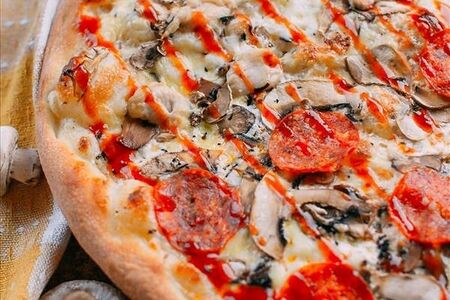 Пицца Двойная BBQ