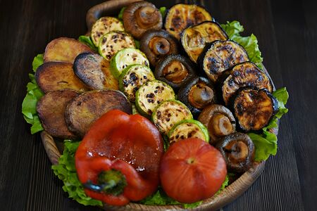 Овощной набор на мангале Ассорти