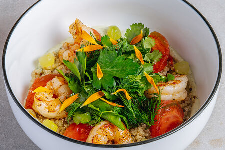 Боул Лабне с креветкой