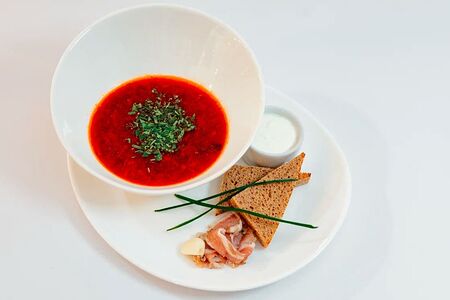 Борщ с говядиной 