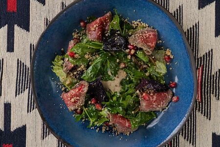 Салат с ростбифом 