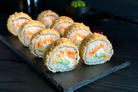 Темпура с лососем