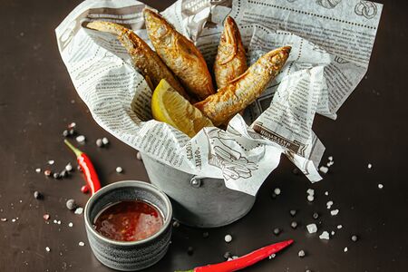 Корюшка жареная