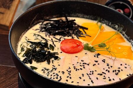 Сырный рамен