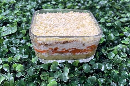 Мимоза с курицей