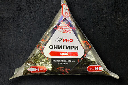 Онигири с крабом