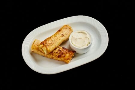 Блинчики с мясом