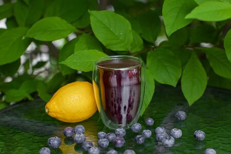 Чай Черника-лимон