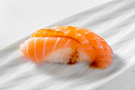 Лосось и соус терияки