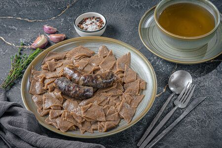 Тонкий хинкал из цельнозерновой муки