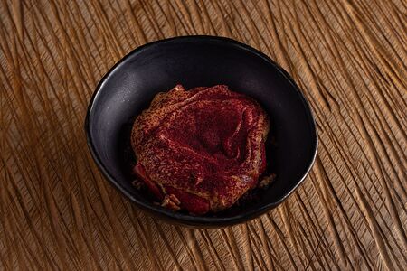 Сметанник с малиной 