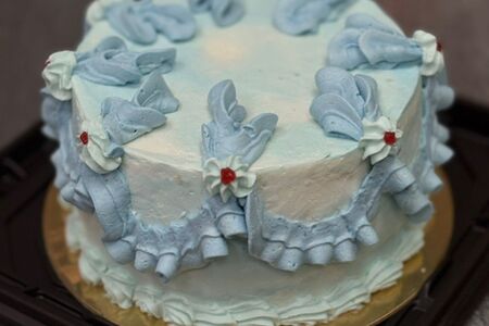 Торт Бенто Смородина-Лимон