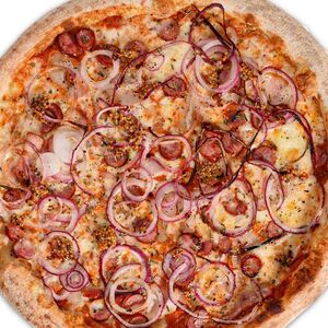 Пицца Сальсичи Муштарди