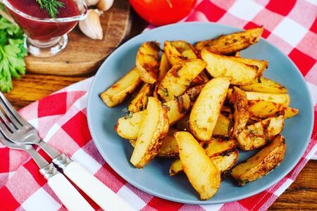 Картофель с луком